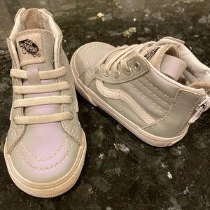 Vans High-Top Iridescent Toddler Shoes